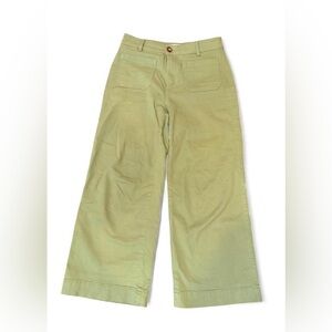 LOFT Green “Palmer”Wide-Leg HighWaisted Trousers Gorpcore Capsule Office 4